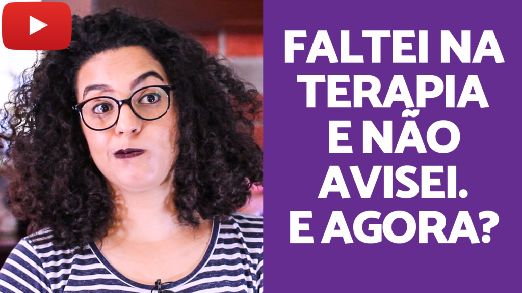 faltar na terapia acidamente
