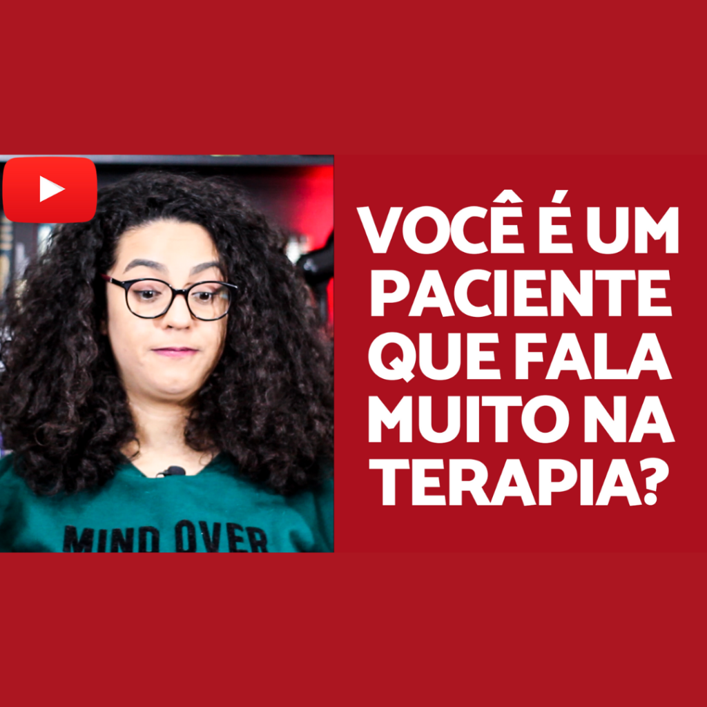 Paciente fala demais na terapia acidamente