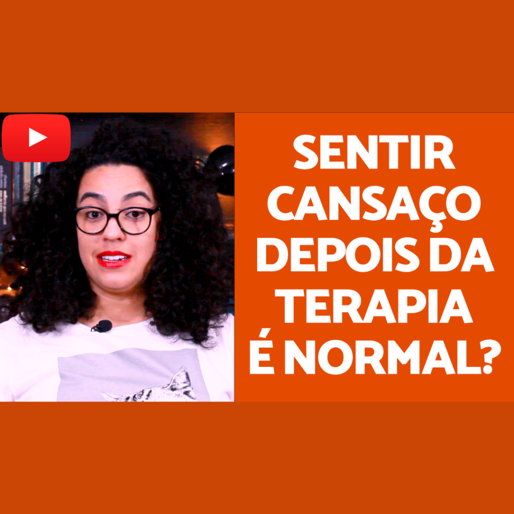 Sentir cansaço na terapia é normal acidamente