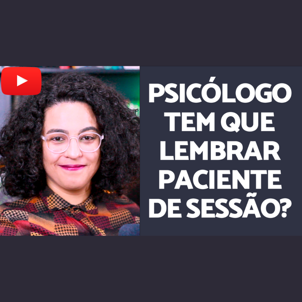 Psicólogo lembra paciente da sessao acidamente