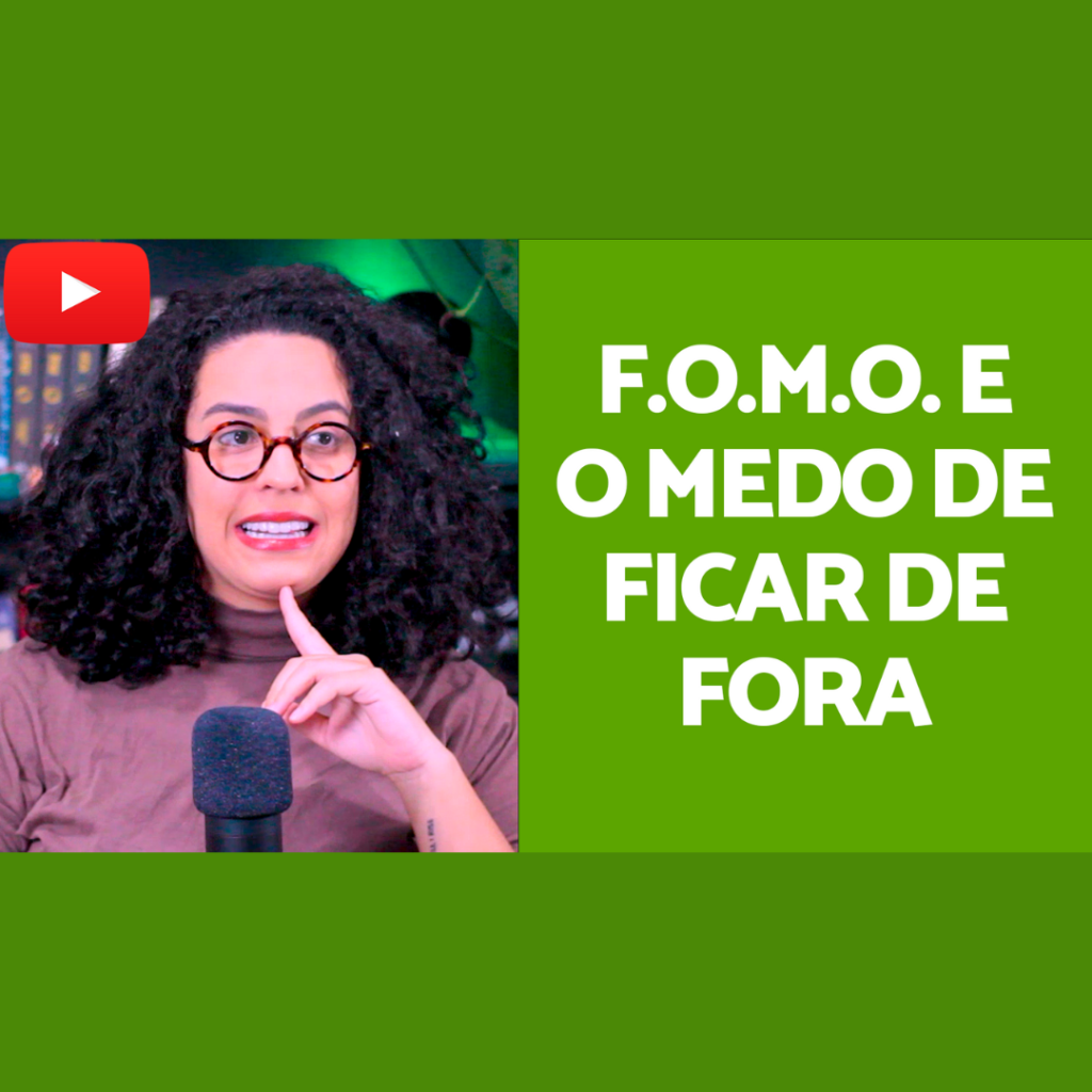 Fomo medo de ficar de fora acidamente